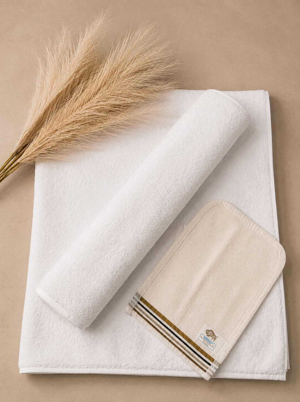 Basic Handtuch Set – 100% Baumwolle | Weich & Saugstark