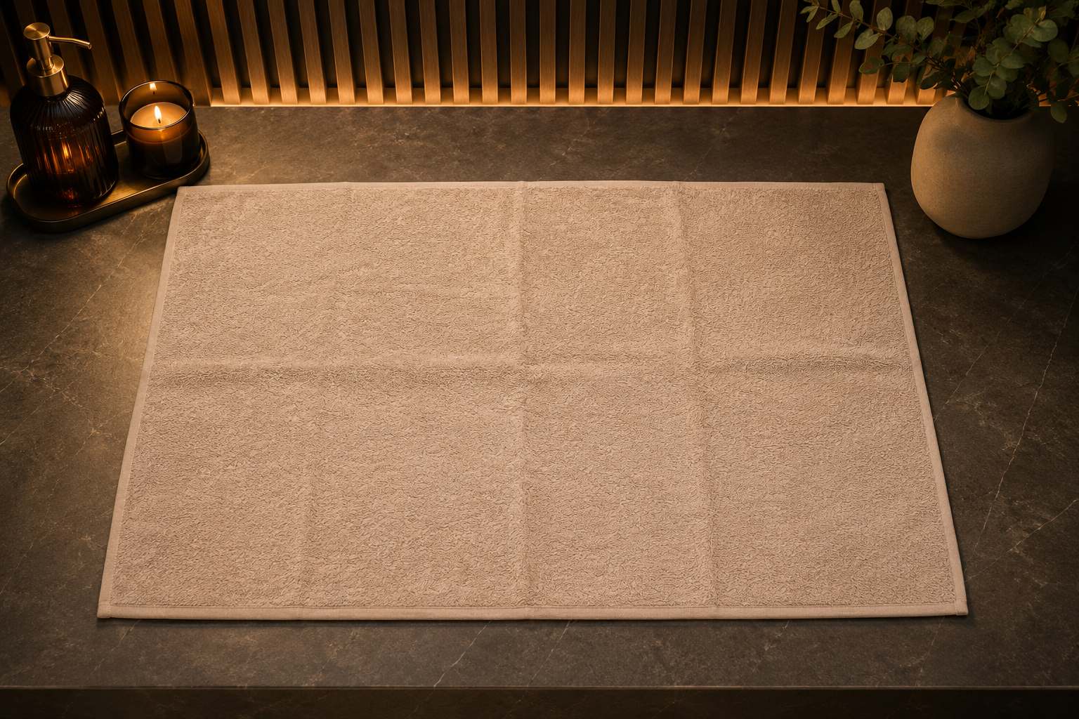 Beige Handtuch 50x90 cm | Hotelqualität | Pamura Home