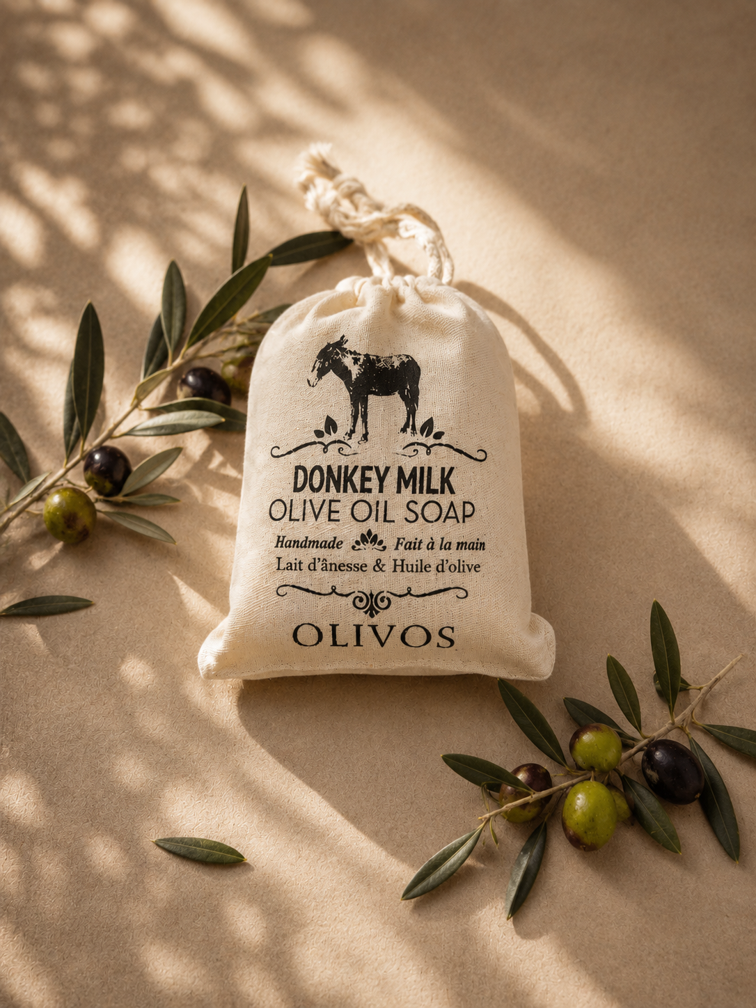 Olivos Eselsmilch Olivenöl-Seife – Natürliche Pflege für weiche & strahlende Haut